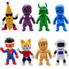 8-24Pcs Stumble Guys Kawaii Anime Pvc Action Figures Set Multiplayer Game Model Statues For Kids Birthday Collection Toy Gift