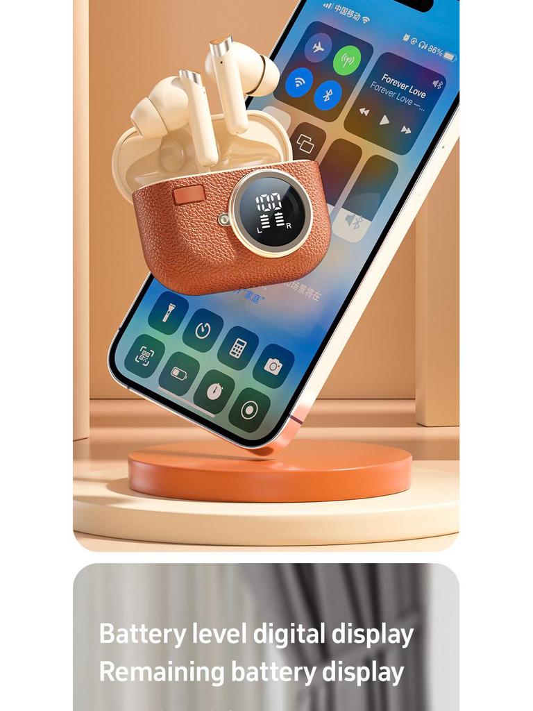 2024 M88 True Wireless Noise-Cancelling In-Ear Earphones with Ultra-Long Battery Life