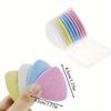 10 Multi-Color Triangular Erasable Chalk Pencils, Great for Sewing, Embroidery Marking | Easy-To-Erase Versatile Hand Tool, Chalk Marking for Sewing