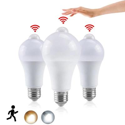 Mini E27 LED Motion Sensor Light Bulb Night Light Stair Toilet Bedroom Smart PIR Motion Sensor Lamp