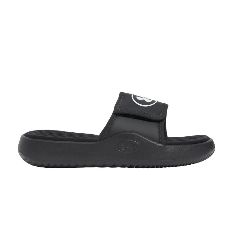 

Under Armour Ignite Pro 8 Slide GS Черные Белые Детские Кроссовки 6000202-001 32