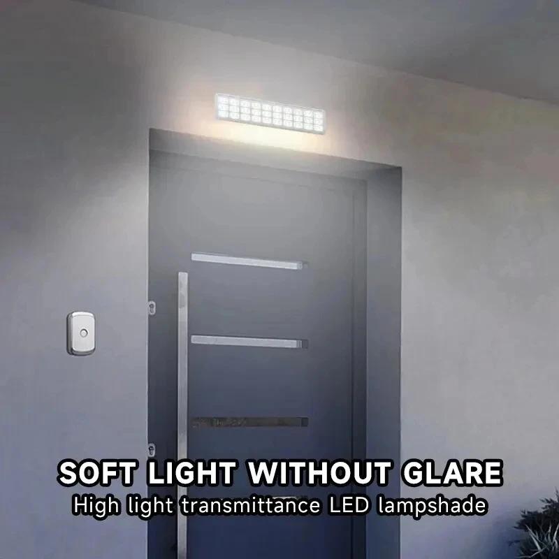 30LED Emergency Evacuation Light Fire Fighting Lamp Wall-mounted Smart Home LED Bulb Dimmable Power Failure Emergency Lighting