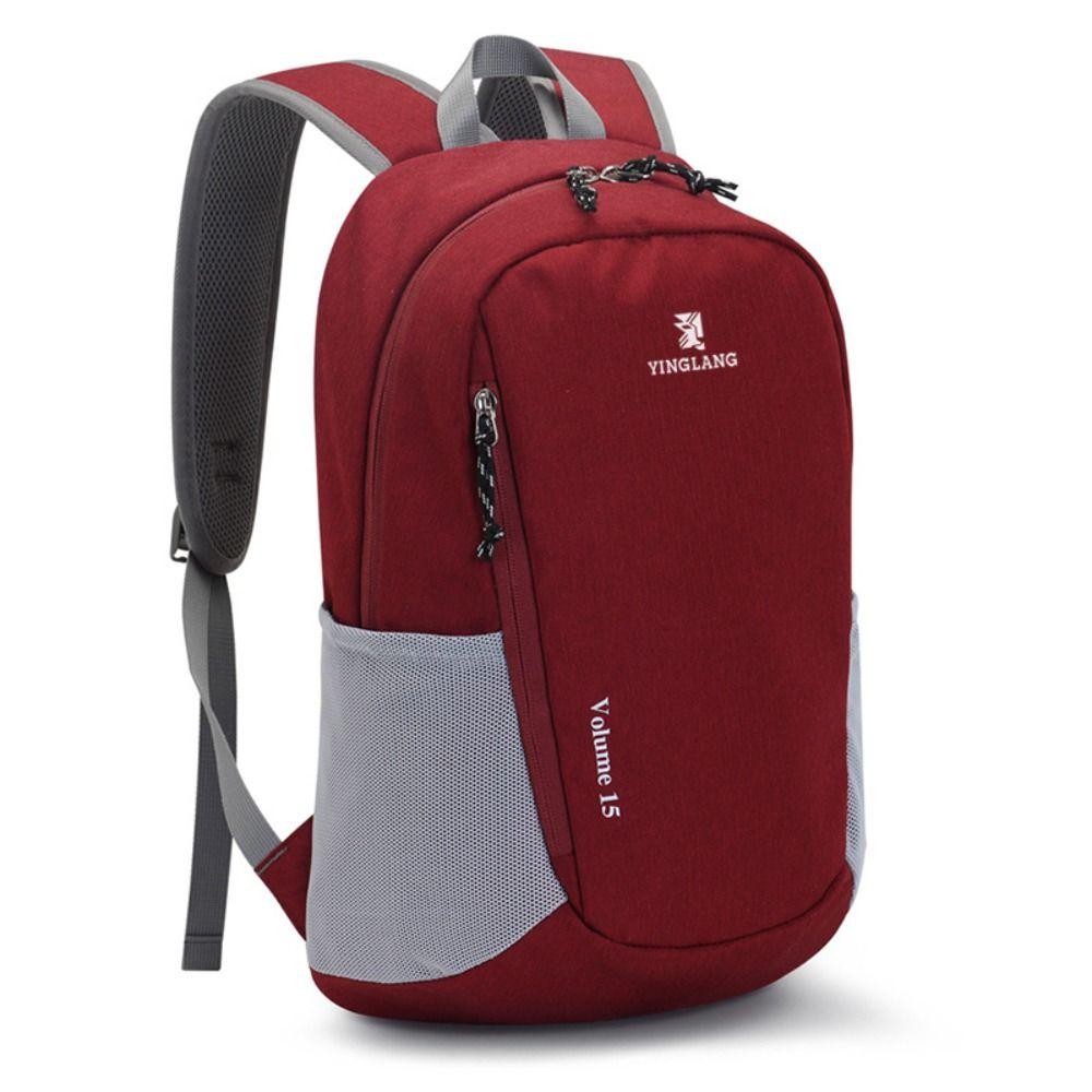 Ultralight Camping Bag Nylon Mountaineering Bag Mini Sports Knapsack Outdoor