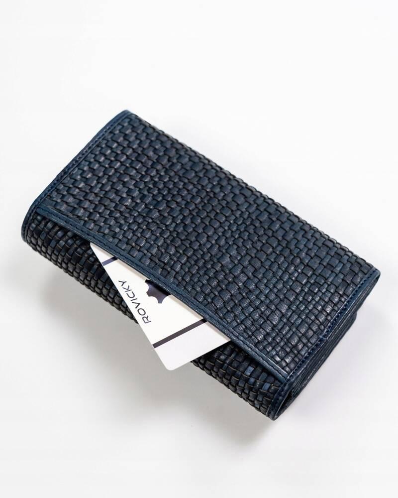 Skórzany damski portfel Rovicky R-614-DDW