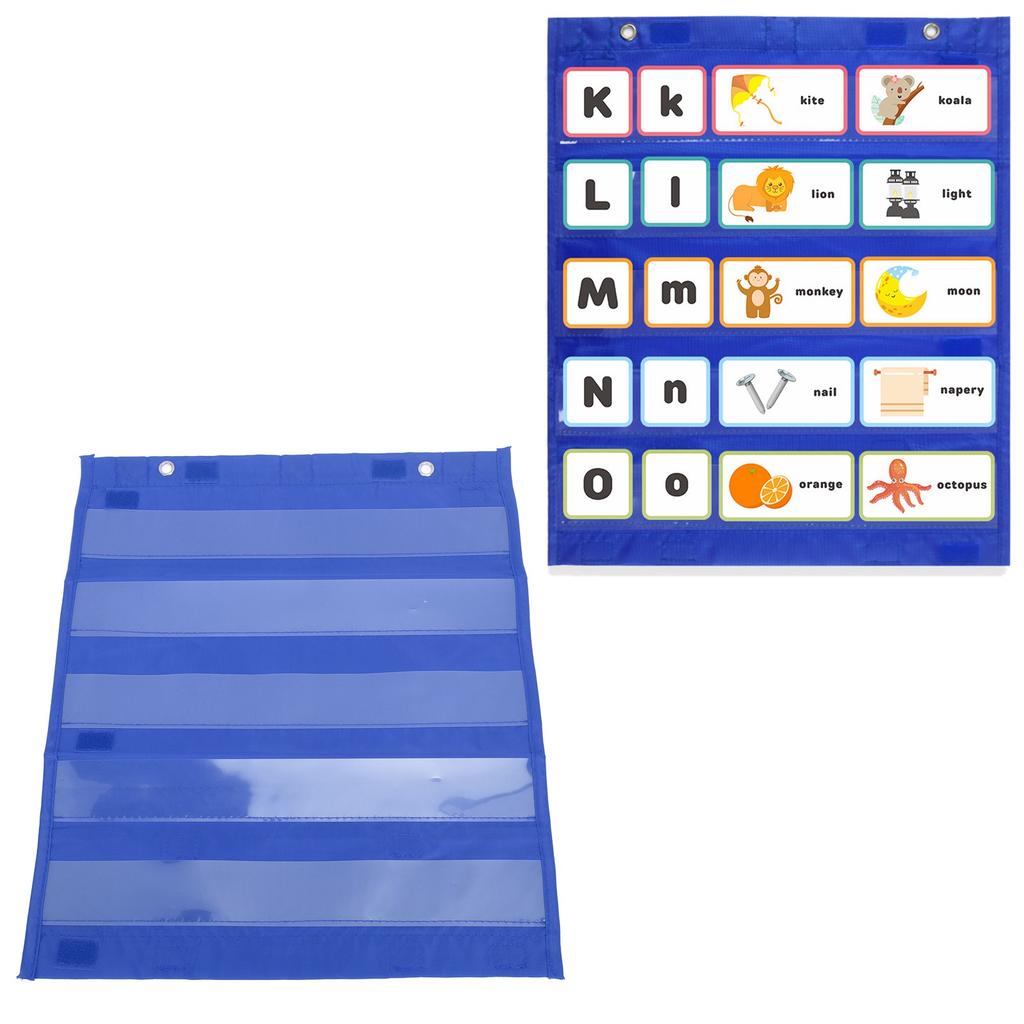 Magnetic Chart 5 Rows Transparent Schedule Chart for Home School Classroom Activities