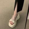 Fashion Sandals Open Toe Outside Low Price Shoes for Women Designer Luxury Woman Slippers 2025 Trend Wholesale Pvc Non Slip Vip Slides