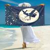 Personalized Lion Adventure Beach Towel Microfiber Beach Towel Thin Absorbent for Beach Swimming Yoga Bath Sports. 0910350