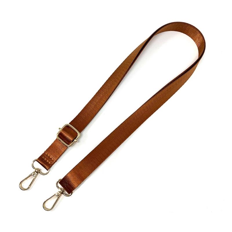 54in Handtaschen Schultergurt Ersatz Nylon Gurt für DIY Damen Geldbörse Crossbody Tasche Verstellbarer Gurt mit Metallhaken