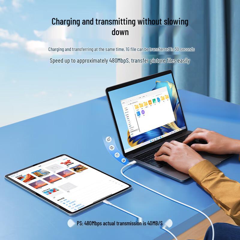 Ugreen USB-C To USB-C PD 60W Fast Charging Cable
