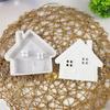 Christmas House Resin Silicone Molds Silicones Concrete Cement Moulds Christmas House Silicone Molds for Epoxy Resin