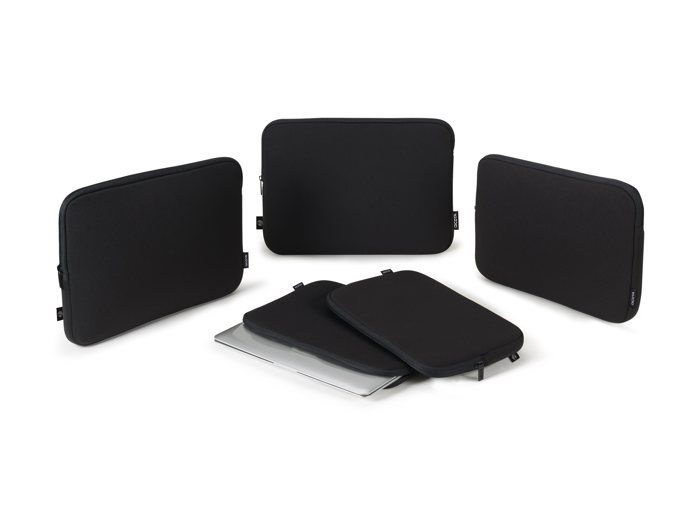 Housse d'ordinateur portable - DICOTA - ONE - 12 pouces - PET recyclé - Noir