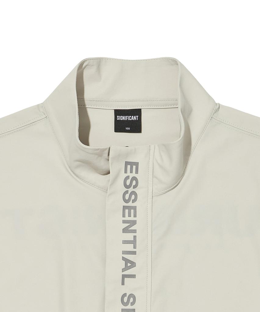 Significant Urbanist Short Sleeve Anorak Light Grey (Lo2Tu300-071)