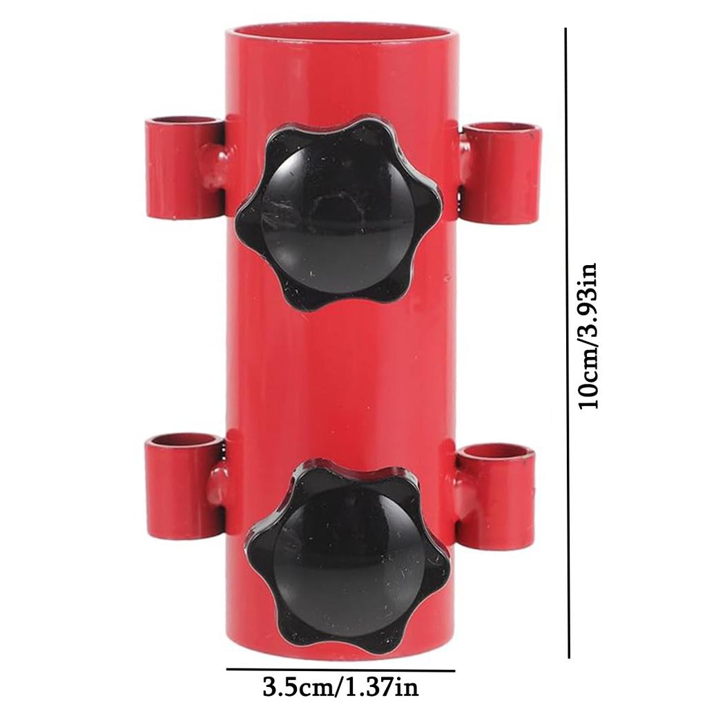 Camping Tent Rod Holders Reinforced Windproof Awning Rod Holder,Portable Tent Fixed Tube Pole Stand for Camping Fishing Hiking