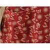 2025 Literary Retro Vacation Style Travel Dress Plus Covering Flesh Skinny V-Neck Long Dresses