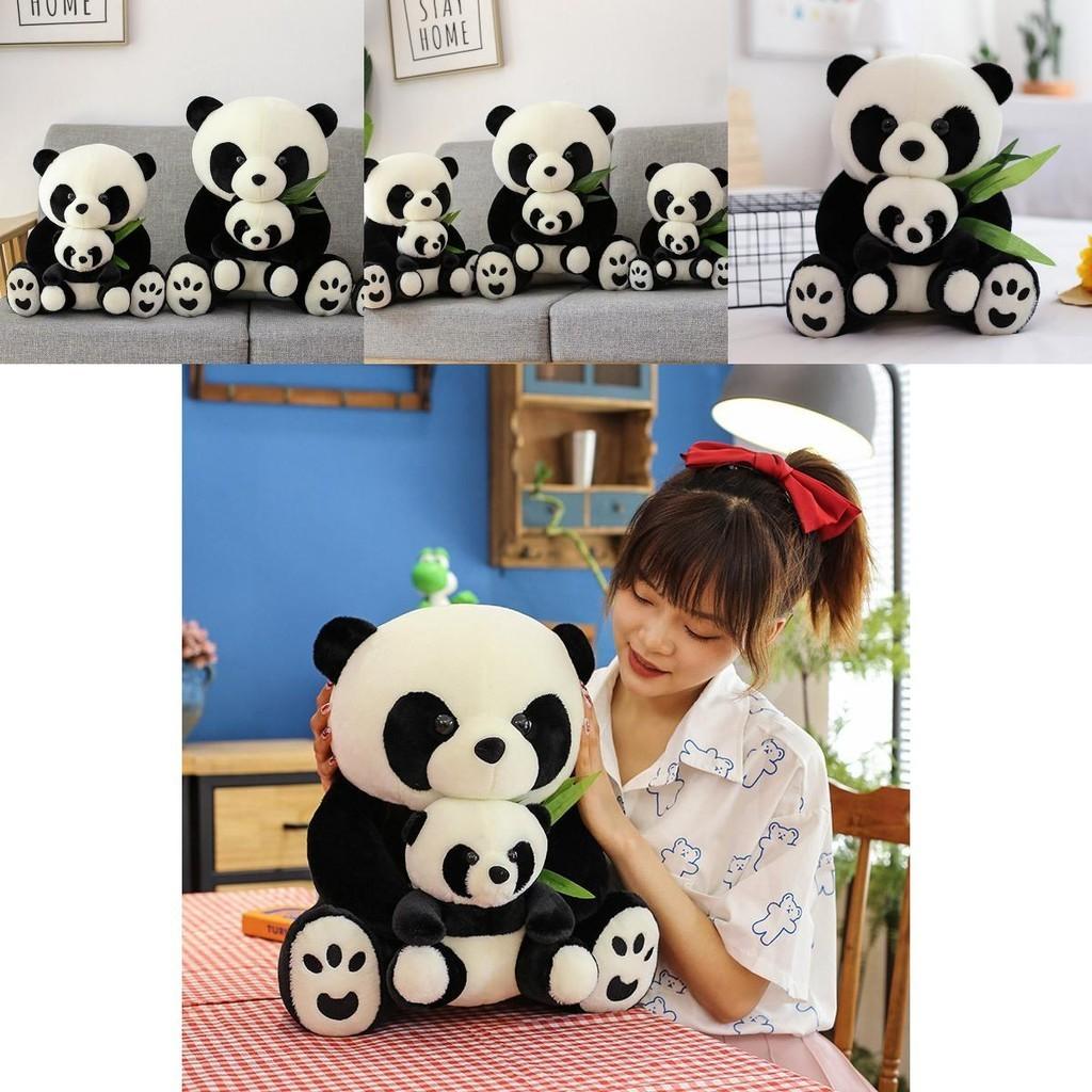 Adorable Giant Panda Plush Toy Snuggly Soft Stuffed Animal Zoo Gift Customizable