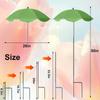 Plant Umbrellas For Outdoor Plants, Adjustable Garden Shade Umbrella Larger Size Plants Shade Cover Umbrella Sun Protection