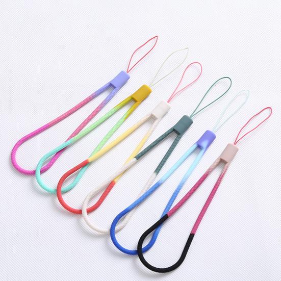 Handy-Lanyard Multifunktionales Silikon Handy-Handgelenkband Abnehmbares flüssiges baumelndes Band für Mini-USB