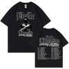 Rapper Beele Borondo Tour 2026 T-shirtUnisex Fashion Vintage Short Sleeve T-shirts Summer Casual Loose 100%cotton T Shirt