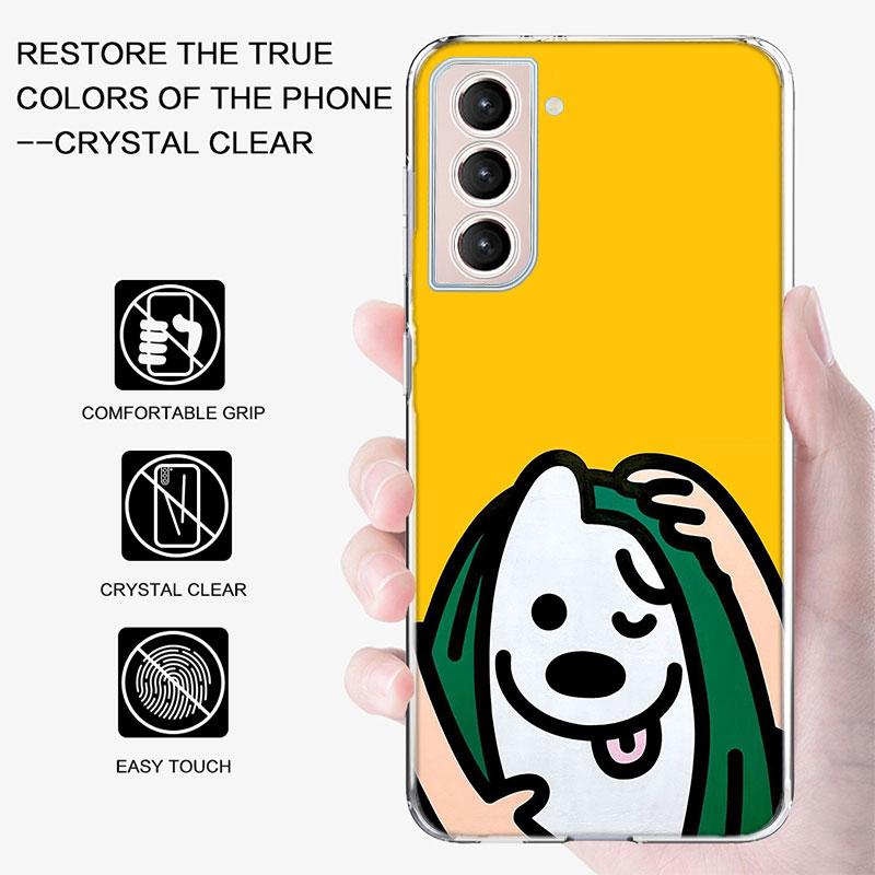 Cute Matsui Art Phone Case For Samsung Galaxy S25 Edge S24 S23 FE S21 S20 S10 Plus S22 S26 Ultra Cover Clear Cases TPU Capa Shel