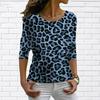 Spring Autumn Long Sleeve Leopard Graphic Women T-shirts 3d Print Streetwear Ladies Tees Loose Casual Female Tops