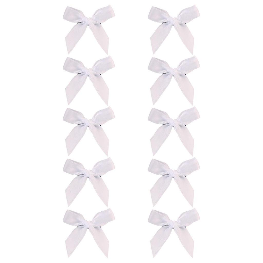 Ballet Style 4cm Bow Duckbill Hair Clip - Sweet Ribbon Hair Accessory