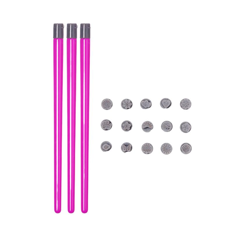 

Professional Nail Art Stamp Pen Set, Easy DIY Nail Stamping, Stamper With Floral Butterfly Designs And Patterns