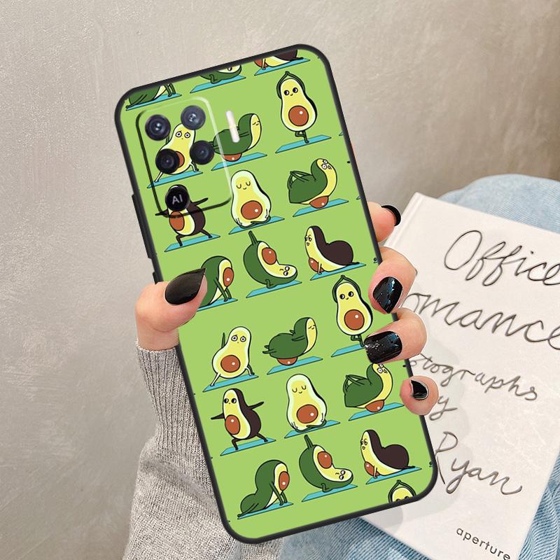 Skeleton Yoga Case For Oppo A40 A60 A80 A78 A38 A18 A98 A58 A96 A76 A16 A94 A74 A54 A15 A17 A57 A77 A5 Pro