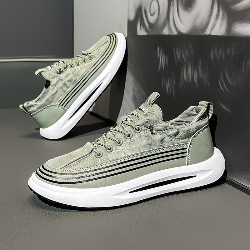 Fashion Men Casual Shoes Breathable Lightweight Sports Shoes Ice Silk Cloth Comfortable Mens Walking Sneakers Zapatos Deportivos