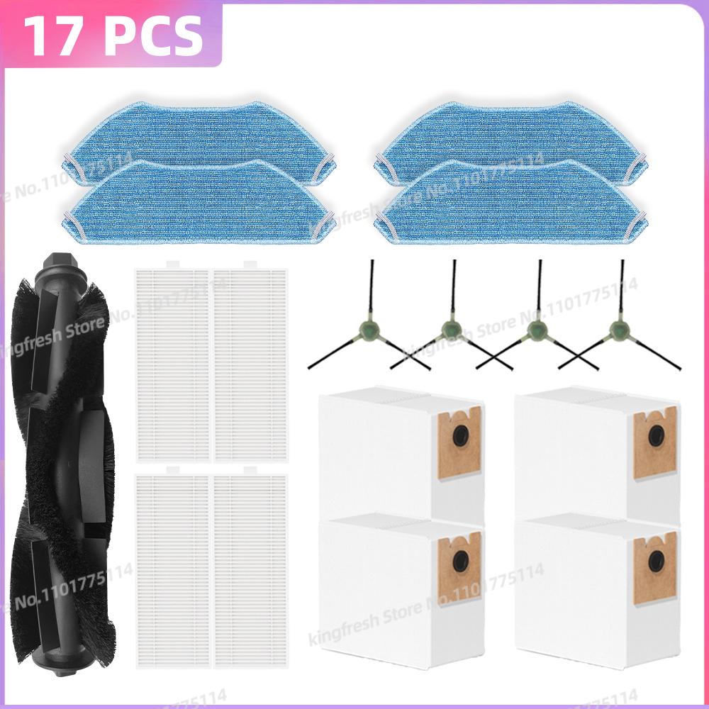 

Compatible For Lefant M2 Pro / M2S Pro Vacuum Parts Main Roller Side Brush HEPA Filter Mop Cloth Dust Bag Accessories