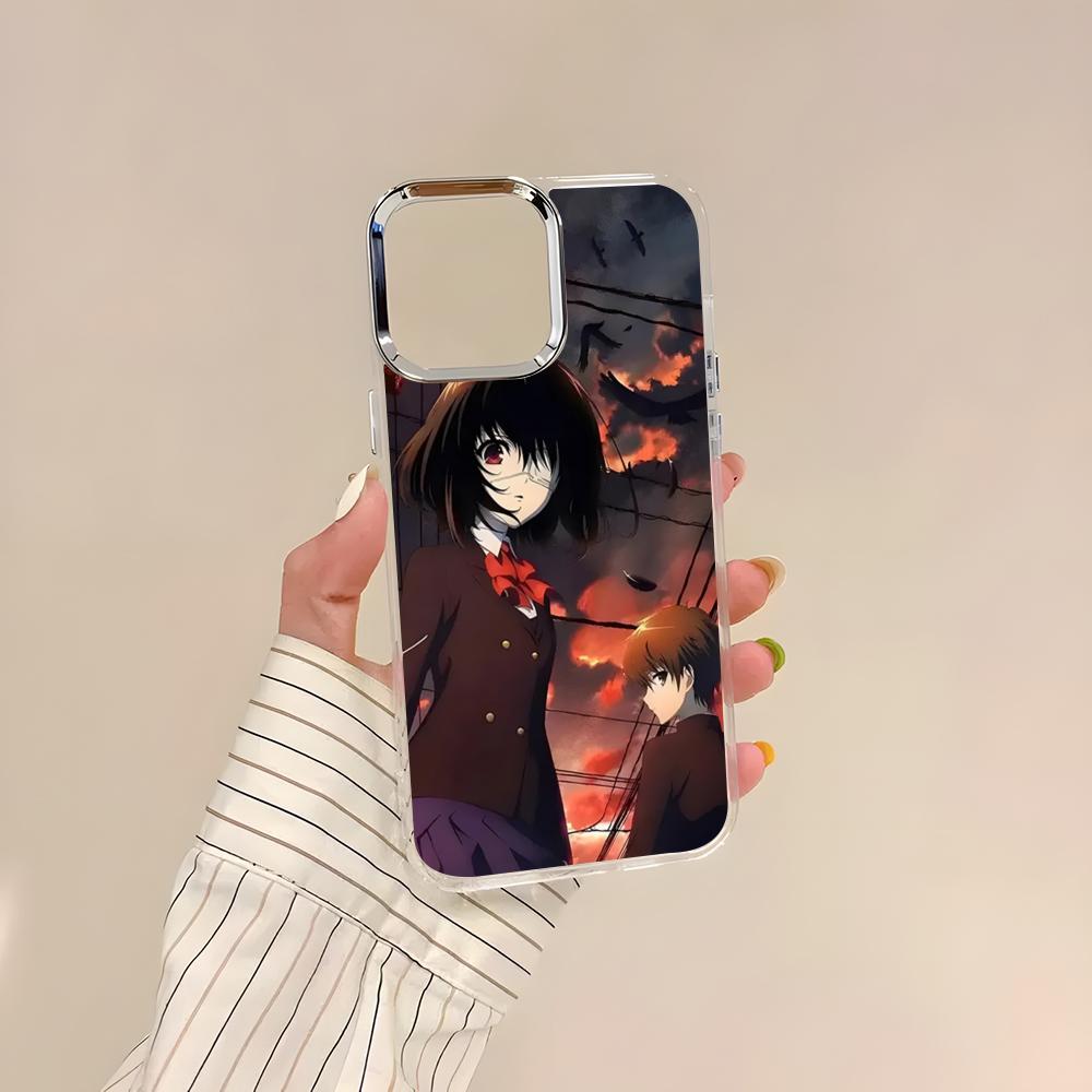 Anime Another Phone Case For IPhone 17 Air 16 15 14 13 12 11 Pro Pro Max Plus Transparent Soft Cover