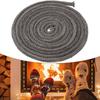 Fireplace Sealing Rope Stove Door Rope Black Gasket Cord