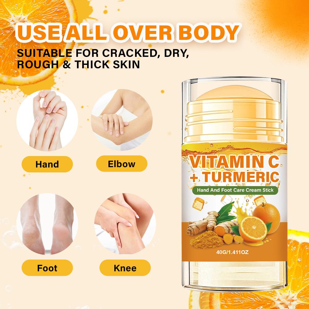 Hand And Foot Care Cream Stick-Soothes & Moisturizes-Enriches With Essential Vitamins-Suitable For All Skin Types, 40g