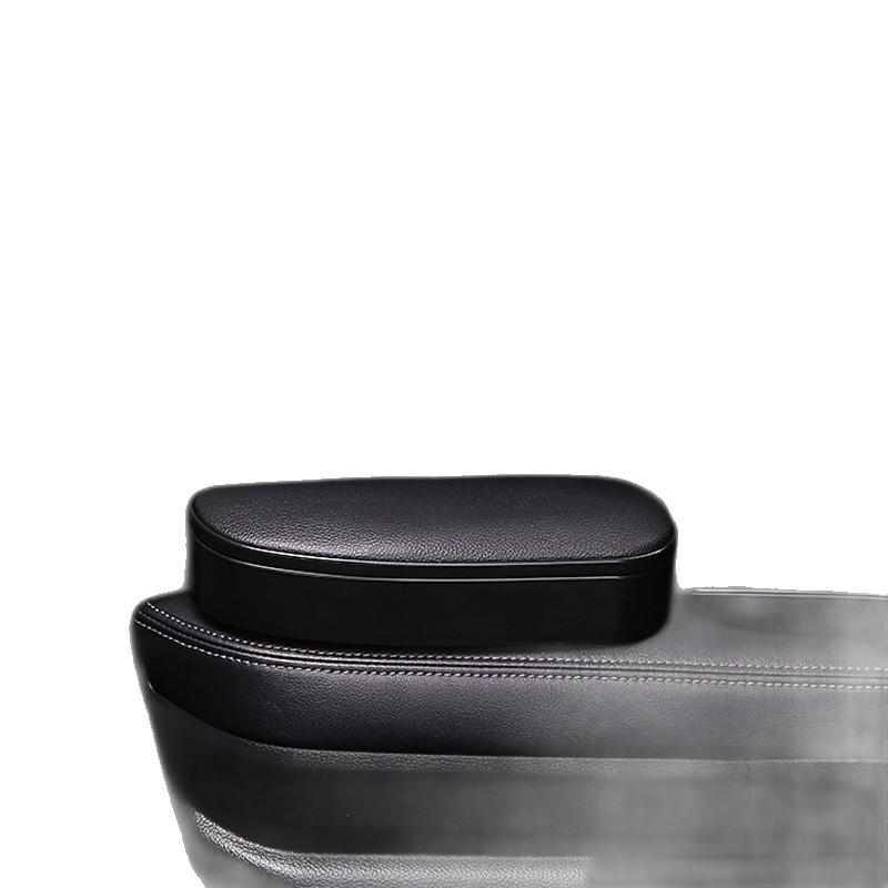Universal Car Door Storage Box with Light: Left Elbow Rest and Armrest Pad