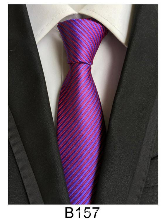 Cravate homme en soie et polyester faite main – Décontractée, formelle ou professionnelle