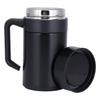 Edelstahl-Vakuumbecher mit Henkel Filter Isolierte Kaffeetasse für Zuhause Büro Geschäft
