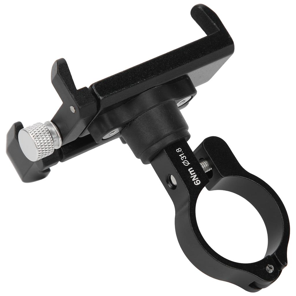 Aluminum Alloy Bicycle Mobile Phone Holder Rotatable Navigation Support Adjustable Bracket