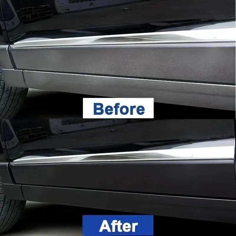 Leather, Plastic, and Rubber Surface Nourishing and Brightening Agent, Long-Lasting Shine for Vehicle Trim and Tires, Easy to Apply