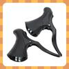 BULLSPANN Universal Brake Levers Aluminum Alloy for Road Bikes and Mountain Black 1 Pair Bicycles, Bikes,
