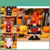 Speelse Houten Kabouter Geest Ornamenten Perfect Voor Halloween Feestelijkheden En Evenementen