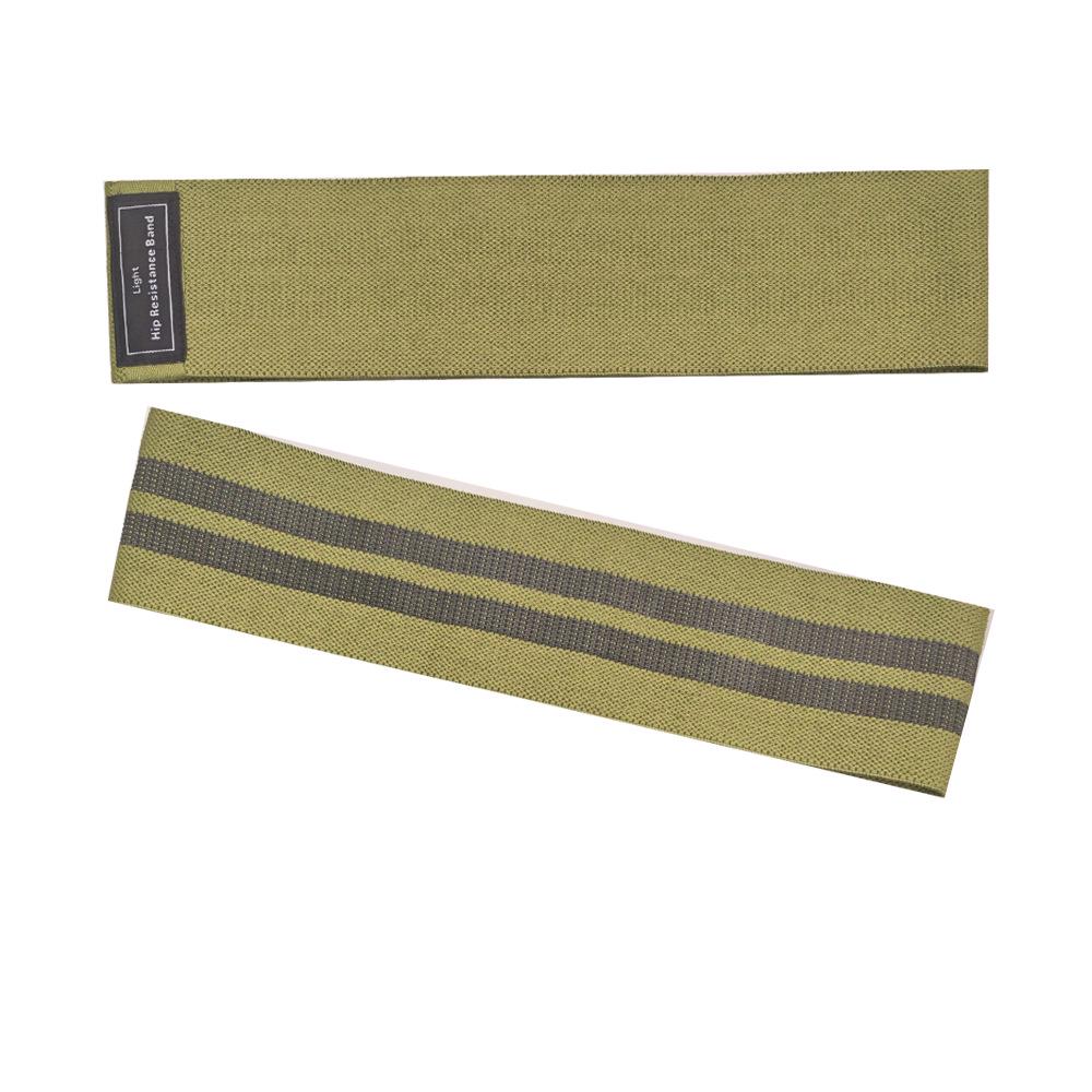 Polyester Cotton Yoga Resistance Bands Set - Booty, Squat, and Hip Lift Fitness Elastic Bands In Stock