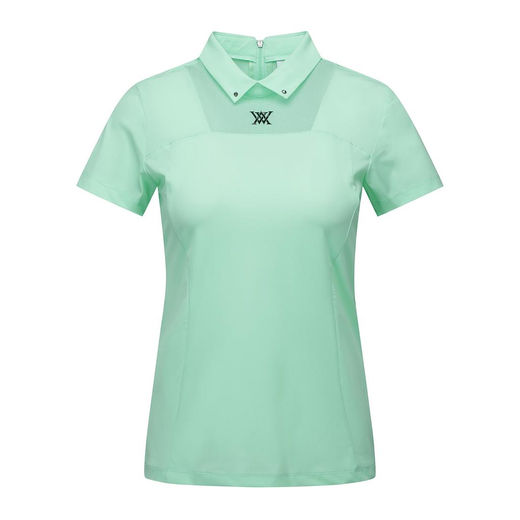 ANEW GOLF Women Mash Block Point Short T-Shirt_Ln