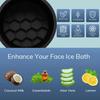 Built-in Ice Tray Foldable Face Ice Bath Bowl Silicone Cooling Washbasin  Skin Care