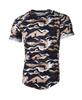 Camiseta de Camuflaje para Hombre para Entrenar - Manga Corta