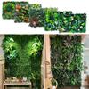 Decorative Privacy Screen 40x60CM Artificial Plants Wall Panel Realistic Fake Greenery Grass Backdrop Covering Decoration Indoor Outdoor Garden