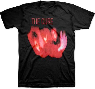 The Cure-Pornograp<wbr/>hy Portada del Álbum-Camiseta Negra XL Camiseta Unisex