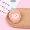 Hand-sewn Cute Fruit Plush Brooch Cloth  Cartoon   Bag Acessories