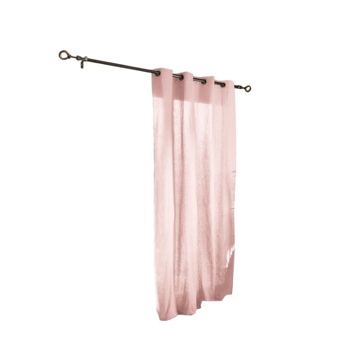 Rideau en coton 140 x 260 cm Kala pivoine