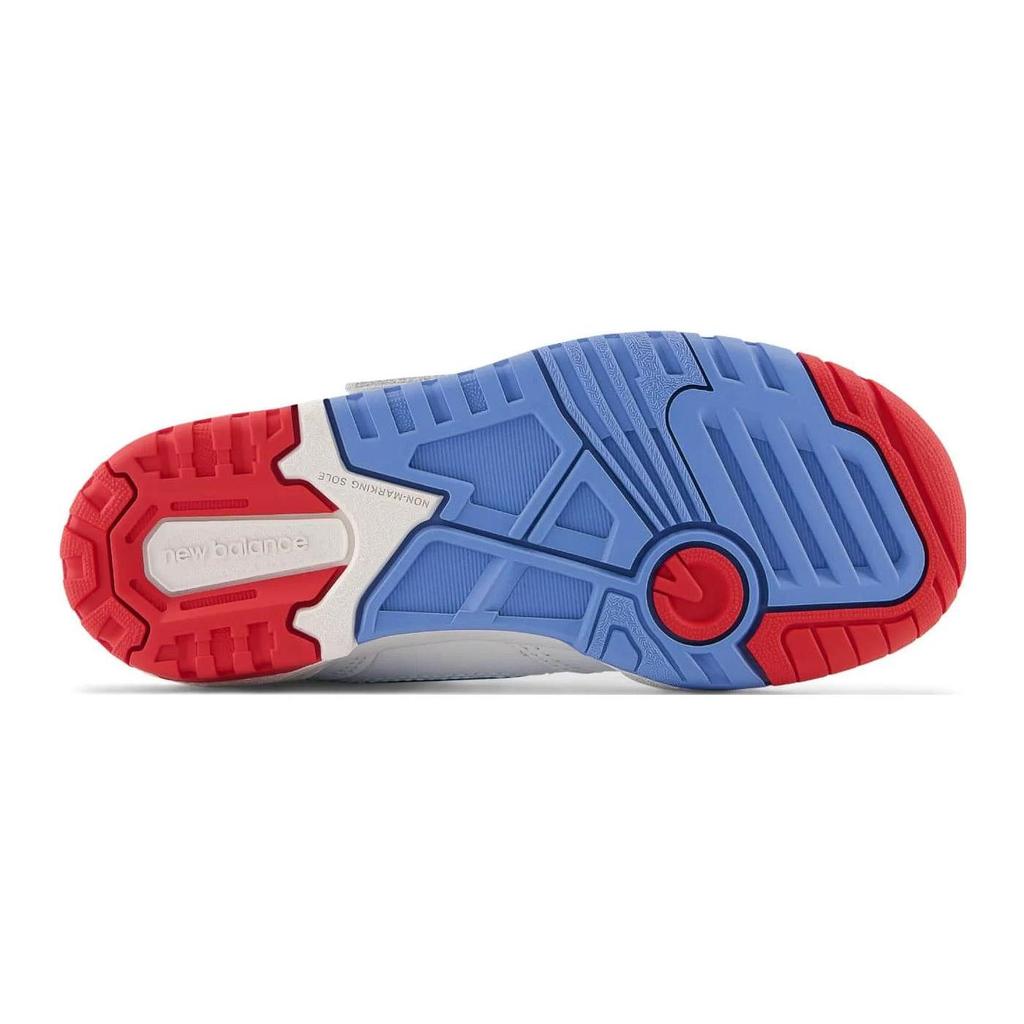 New Balance 550 Little Kid White True Red Kids Sneakers PHB550CH