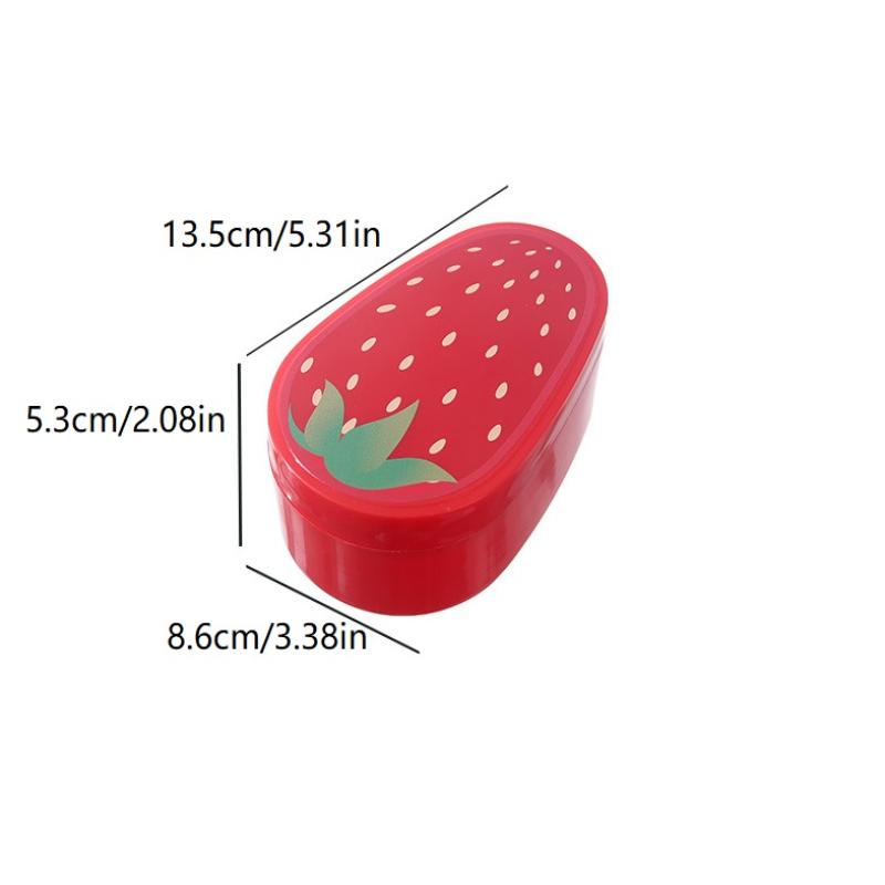 Scatola Creativa per Conservazione Fresca in Cucina Anguria Kiwi Contenitori Crisper per Frutta e Verdura in Frigorifero Fragola Avocado