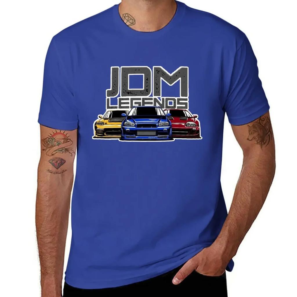 JDM Legends T-Shirt blanks customs black t shirts for men